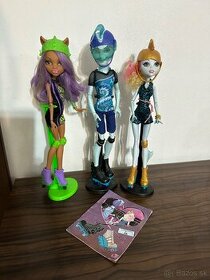 Monster high Gil Weber Lagoona Blue Clawdeen Wolf - 1