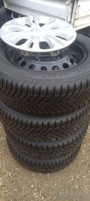 Predám zmnu sadu kolies 215/60r16,disky 5x114.3