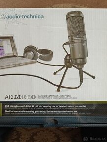 Štúdiový USB mikrofón Audio Technica