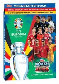 Match Attax EURO 2024. Starter set Album + 2balicky + LIMITE