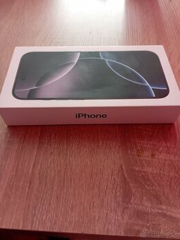 Predám Iphone 16 pro 128 GB Čierny titán