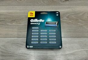 Gillette Mach3 náhradné hlavice 16ks