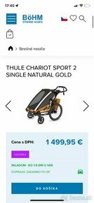 thule chariot sport single