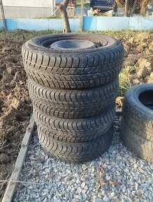 Zimné pneu+disky  195/65 r15