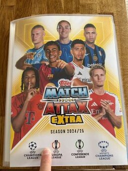 MATCH ATTAX EXTRA 24/25 ZBERATEĽSKÉ FUTBALOVÉ KARTY KARTIČKY