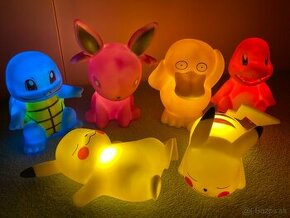 Nové lampy Pokémon Pikachu rôzne druhy s vloženou batériou - 1