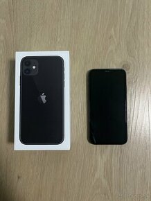 Apple iPhone 11 black 128GB - Top stav, komplet balenie