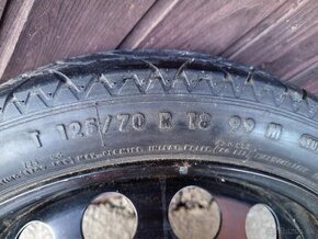 Rezerva 5x100  r18 125/ 70