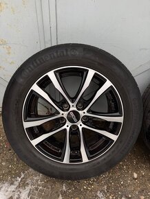 Alu disky 5x112 + letné pneu 205/55 R16