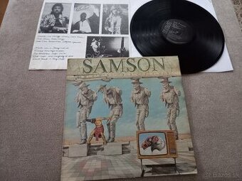 SAMSON   „Shock Tactics“  /RCA 1981/+ insert, s fotkami  . P