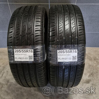 Letné pneumatiky 205/55 R16 BARUM DOT0921