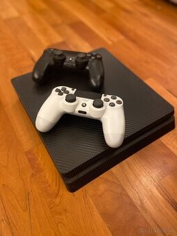 PlayStation 4 Slim 500GB + 2x ovládač + Hry + príslušenstvo