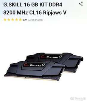 G.Skill Ripjaws V 2x8GB DDR4