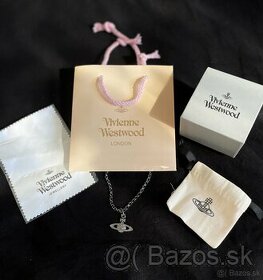 Vivienne Westwood strieborný náhrdelník