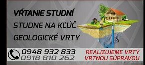 Vrtanie studní