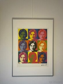 Andy Warhol " John Lennon " Limitovaná edícia_Číslované