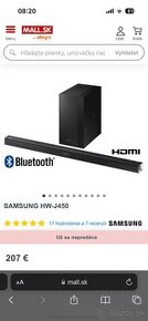 Soundbar Samsung Hwj450