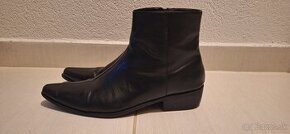 Pánske kožené chelsea boots