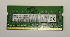 Predám 8GB DDR4 RAM pamäť do Notebooku