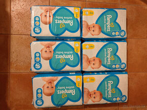 6x 72 kusove plienky pampers active baby c 2