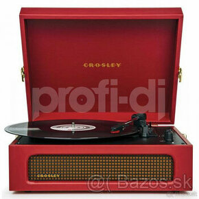 Gramofón - Crosley Voyager Burgundy Red - nový - 1