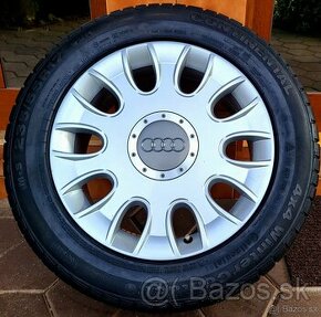 alu R17 5x112, zimné pneu 235/55, VW Tiguan + Audi Q3 - 1