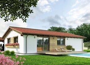 LUXURY_ NÍZKOENERGETICKÝ DREVODOM 4 izbový, 108 m2, okr. Ruž