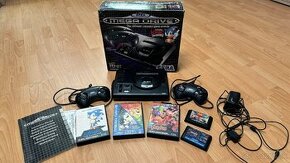 Sega mega drive + 5 hry - 1