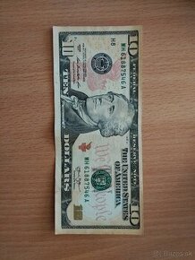 10 Dolarov USA Bankovka