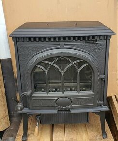 Liatinové kachle Jotul F 3 CB čierný lak