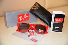 Ray Ban slnečné okuliare červené