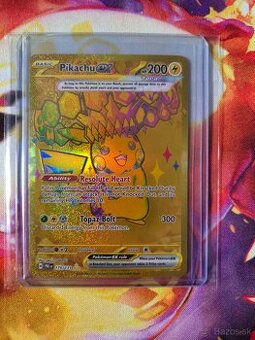 Pokemon Pikachu EX PRE 179/131 Ultra rare NM/Pack fresh