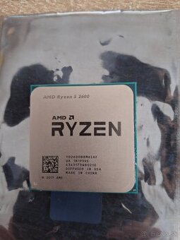 AMD Ryzen 5 2600 + chladič