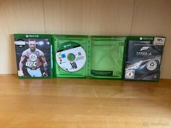 Predám hry na Xbox One / Series UFC, NHL, LEGO, Forza…