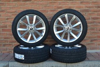 5x112 R18 Letna sada Skoda Superb3 + 235/45 R18 Sebring