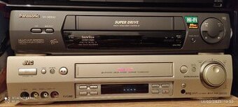 S VHS JVC , HIFI STEREO PANASONIC VHS TOP