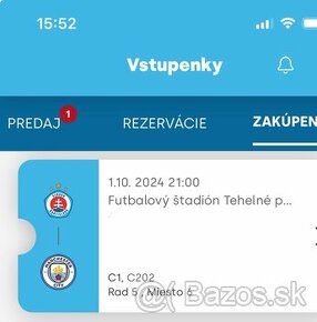 Slovan Bratislava Manchester City