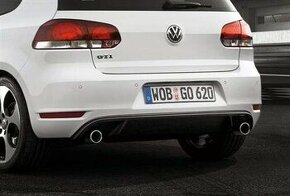 Zadný nárazník + výfuk Volkswagen Golf 6 GTI