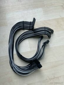 PSU ( Zdroj ) Káble od Cablemod - 24-pin +3x 8-pin PCIe - 1