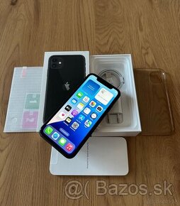 iPhone 11 128gb Black v záruke + komplet príslušenstvo