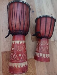 Africke bubny djembe 59 cm a 40 cm