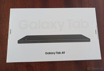 Samsung Tab A9 64gb, cierny, WiFi