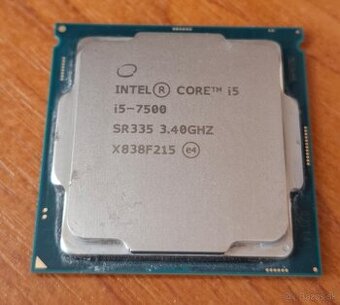 Procesor Intel® Core™i5-7500 4x3.80GHz 100%STAV