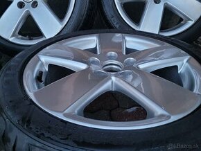 17" ALU 5x112 orig VW Volkswagen + letné pneu Barum 225/45