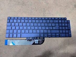 Predám použitú podsvietenú klávesnicu na notebook Dell 5584 - 1