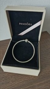 Pandora Moments prepletaný náramok 19cm - 1