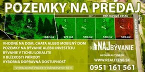 PREDAJ: STAVEBNÉ POZEMKY + IS, KOMJATNÁ