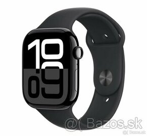 Apple Watch series 10, 46 mm, čierne M/L