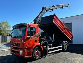 VOLVO FL240 rv.2010 SKLÁPAČ S3 + HYDRAULICKÁ RUKA HIAB 105-2