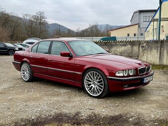 Bmw e38 1998 calypso red